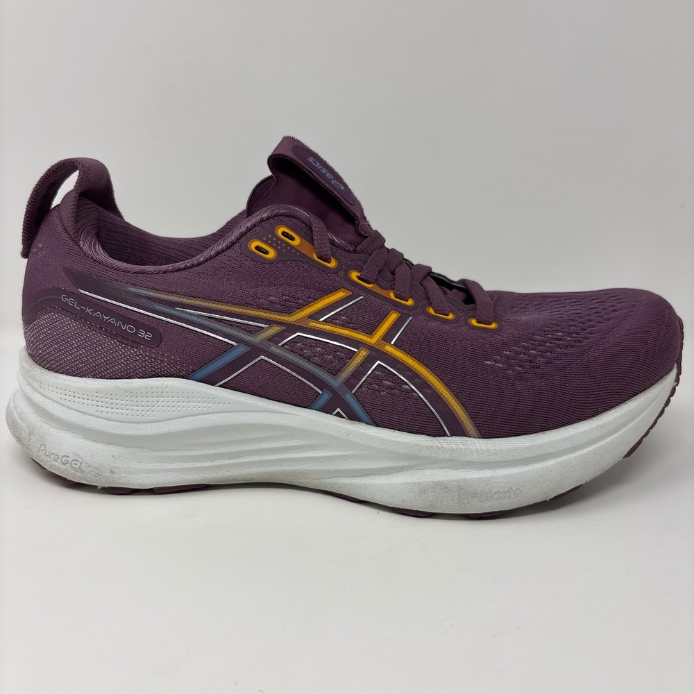 ASICS Gel-Kayano 32 Women's Size 8.5 Purple White Running Shoes (1012B838)